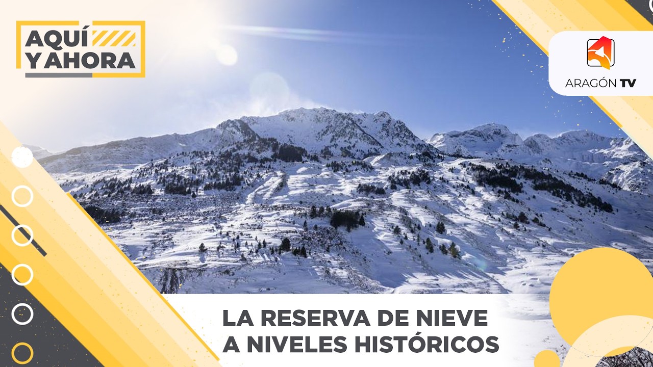 La reserva de nieve alcanza niveles históricos