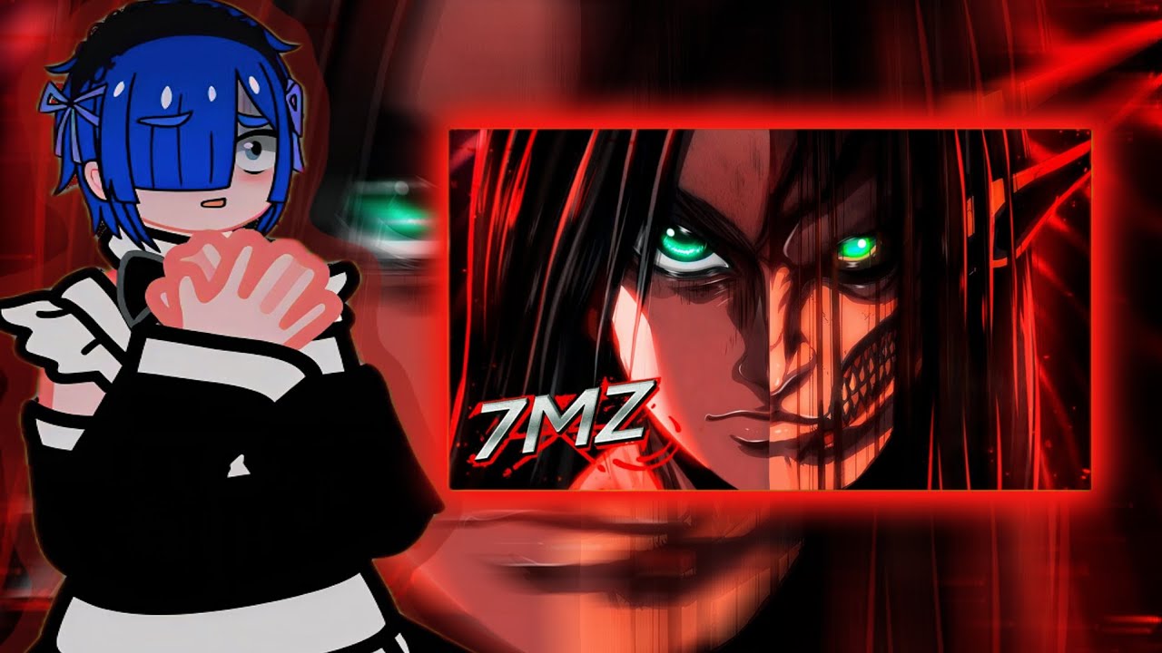 Re:zero reagindo ao rap do eren 7mz (as subaru) 🇧🇷🇪🇸