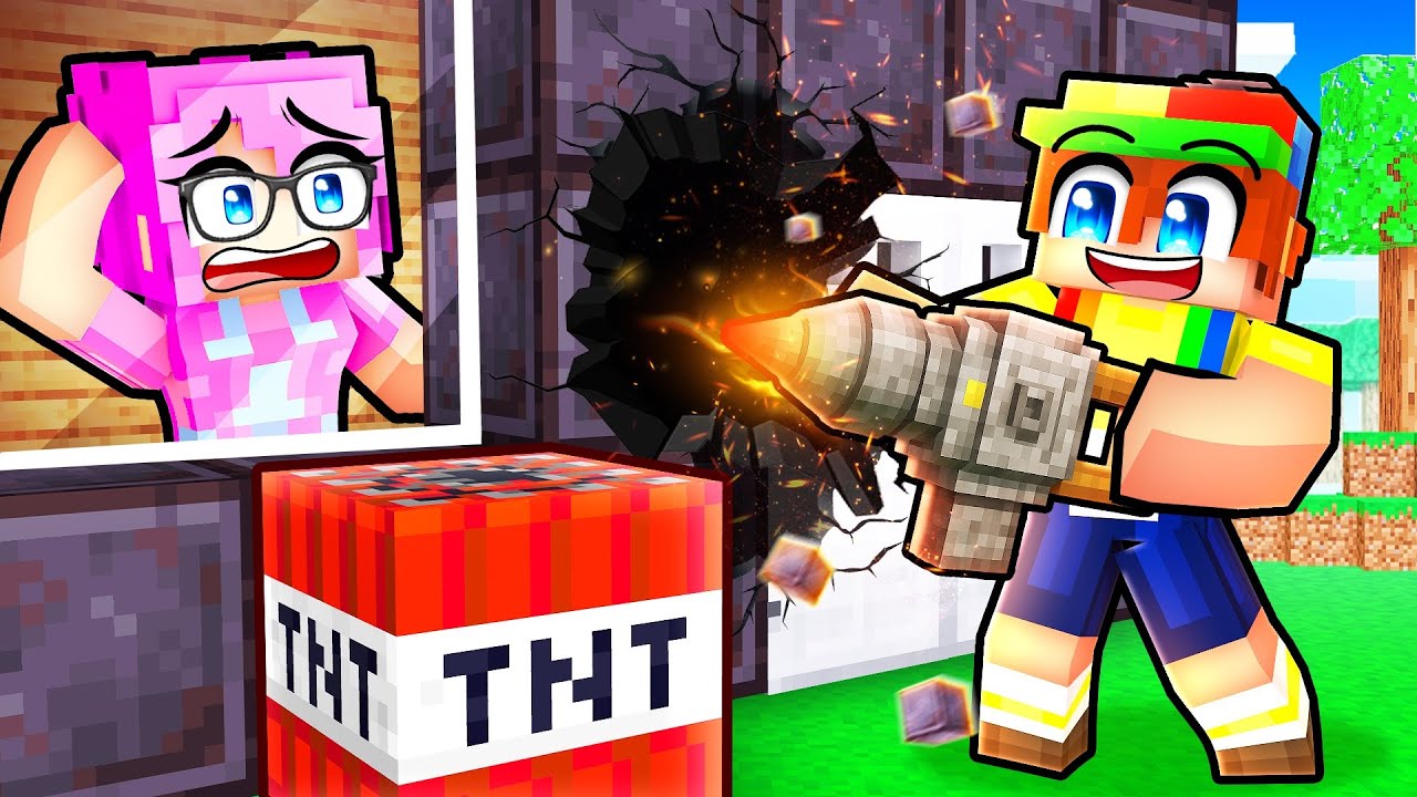 5 Ways To Break into Daisy's Mom's Secure House In Minecraft!