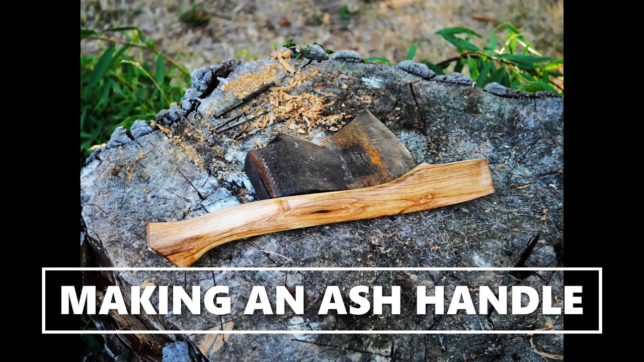 BAD-ASH AXE HANDLE!: making a hatchet handle from Ash Wood