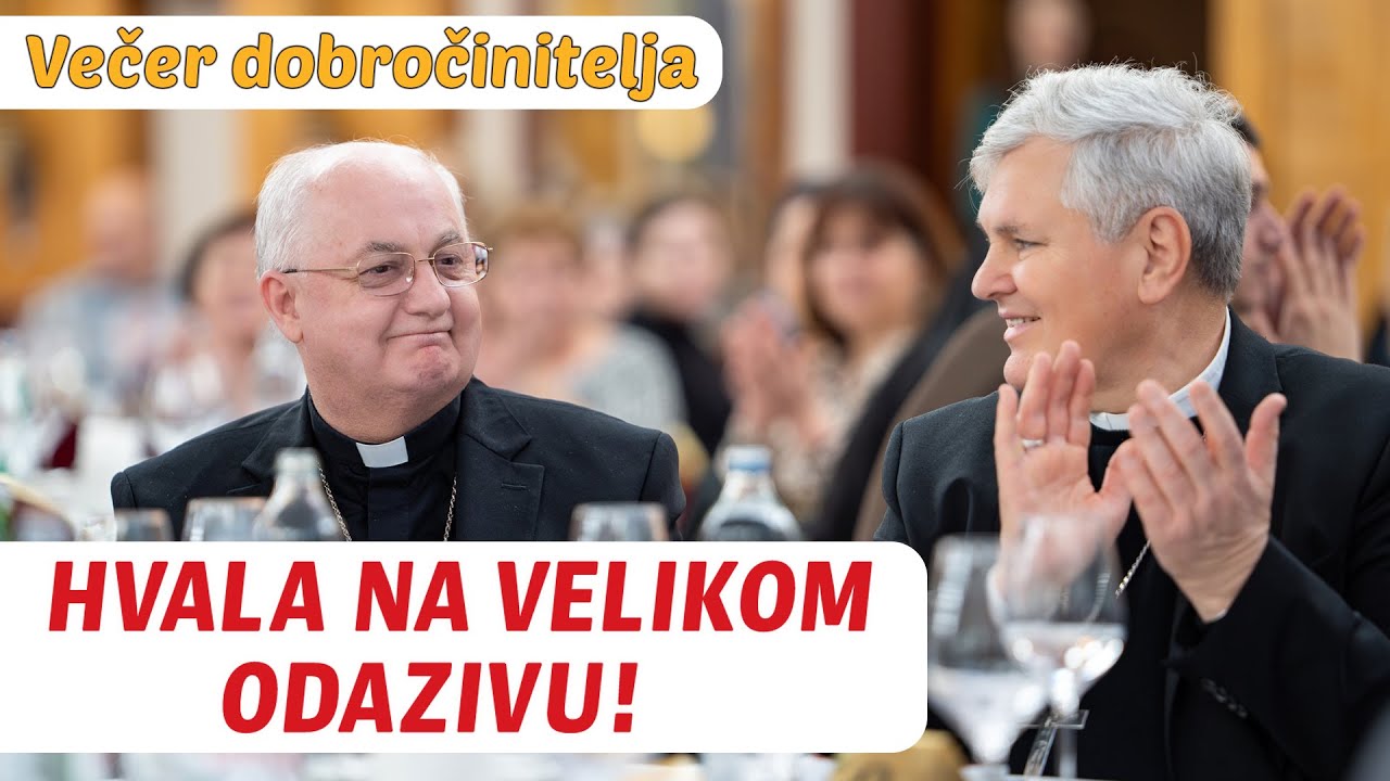 Večer dobročinitelja - Zagreb 2026. (SRIJEDA, druga od dvije)