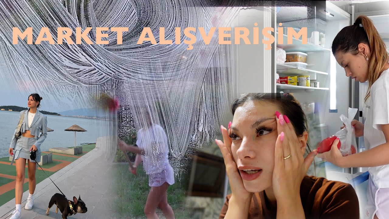 MARKET ALIŞVERİŞİMİ YERLEŞTİRELİM🛍️ Camları Temizledik, Hazırlıklar, İpek Kirpik ve Cilt Bakımım