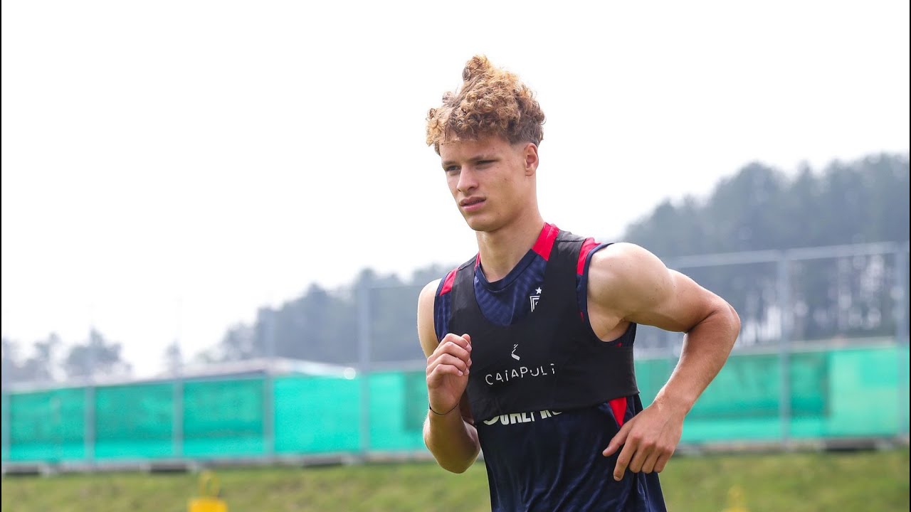 Prvi trening Lazara Jovanovića u Crvenoj zvezdi