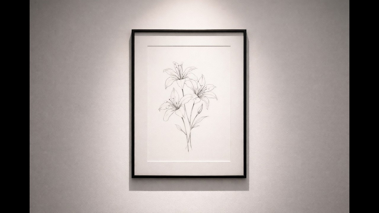 Minimal Art Gallery Ambience 🎨 Calm Piano Music for Relaxing, Study & Focus