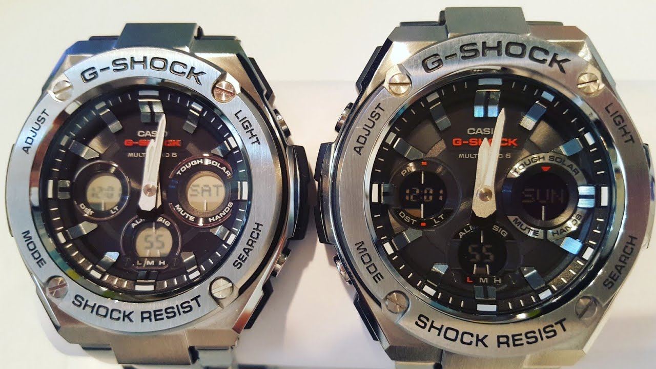G-Steel. G-Shock GST-W310D-1A и G-Shock GST-W110D-1A. Сравнение поколений