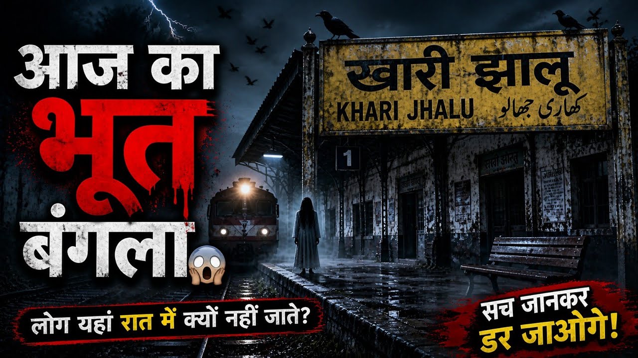 Railway station jo h bhoot ka ghr #youtube #trending #horror #hollywood 