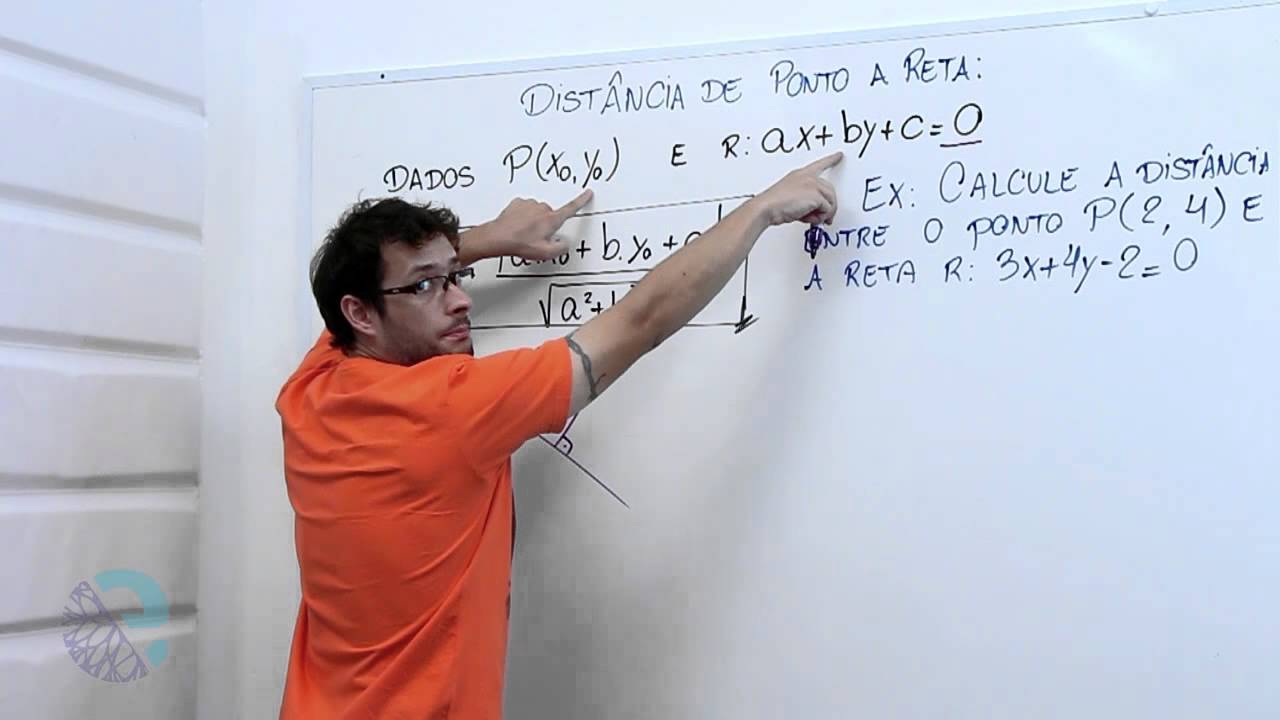 Distância de ponto a reta
