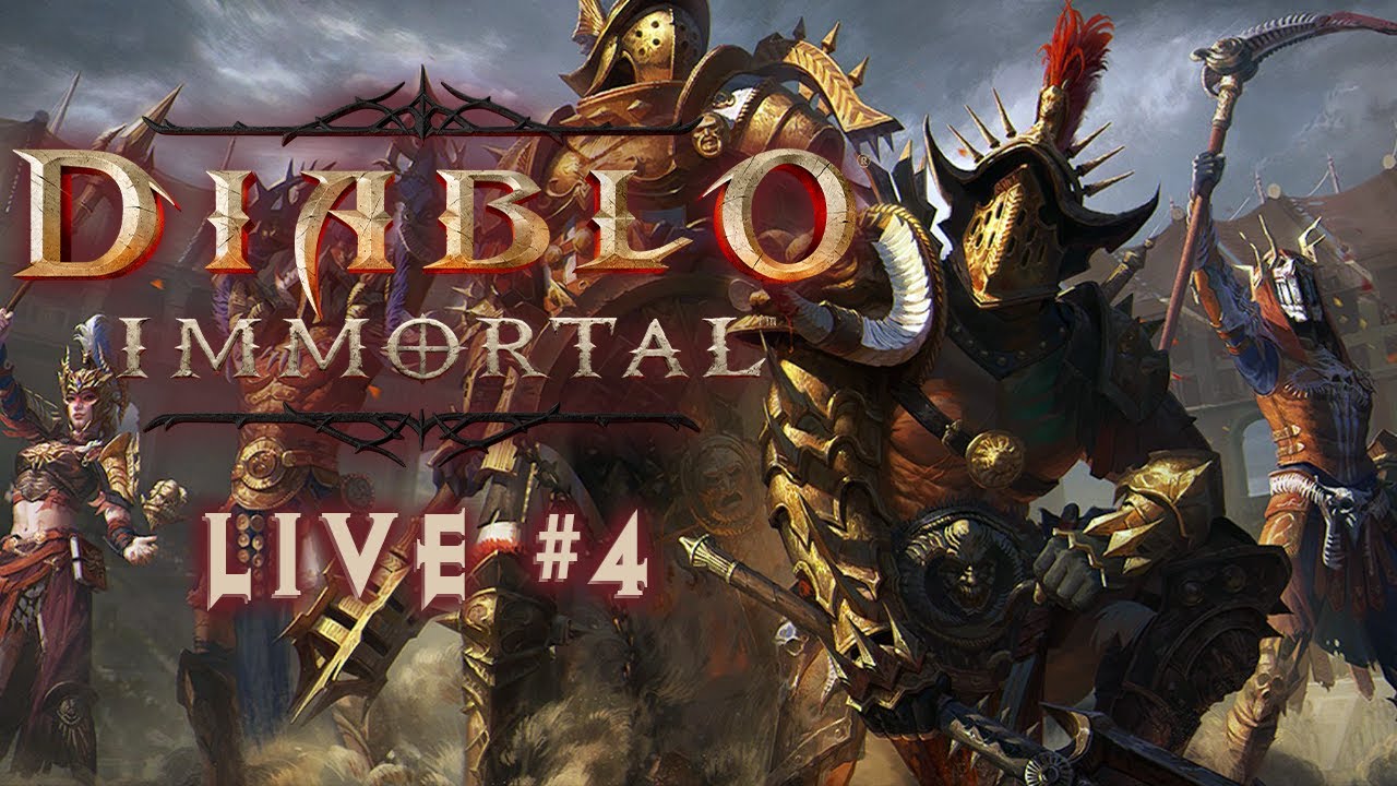 Diablo Immortal - Live Stream #4 - Hell I Grinding