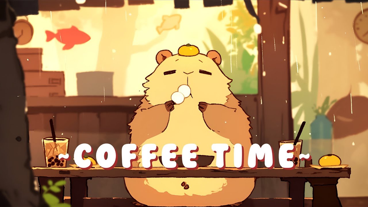 [Extended Mix] Capybara Chill Radio | Relaxing Music for Work/Study 🌸 ☕