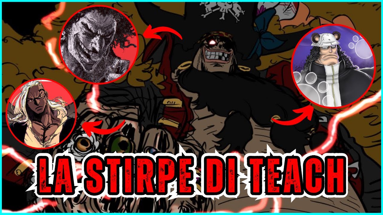 IL SEGRETO E LE ORIGINI DI MARSHALL D. TEACH | ONE PIECE TEORIA