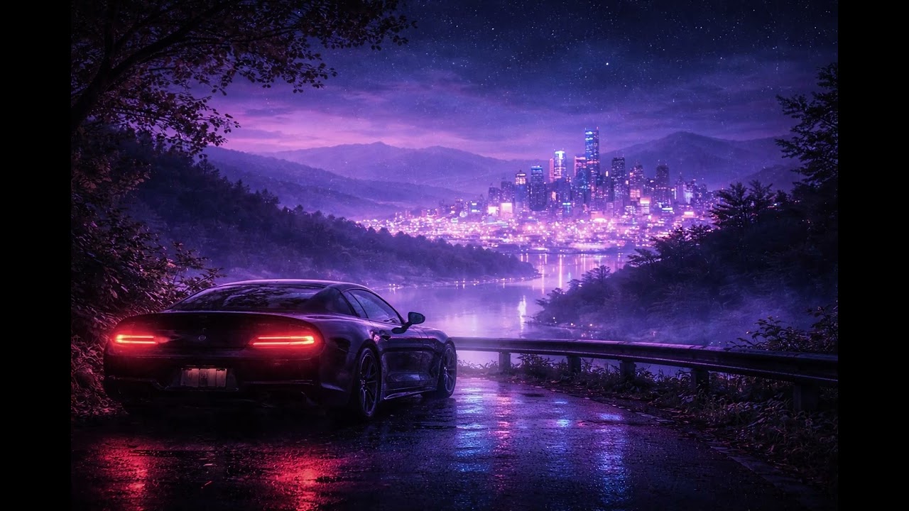 Neon Skyline Drive 🌌 | Melodic Chillout Ambient | Dreamy Night Ride