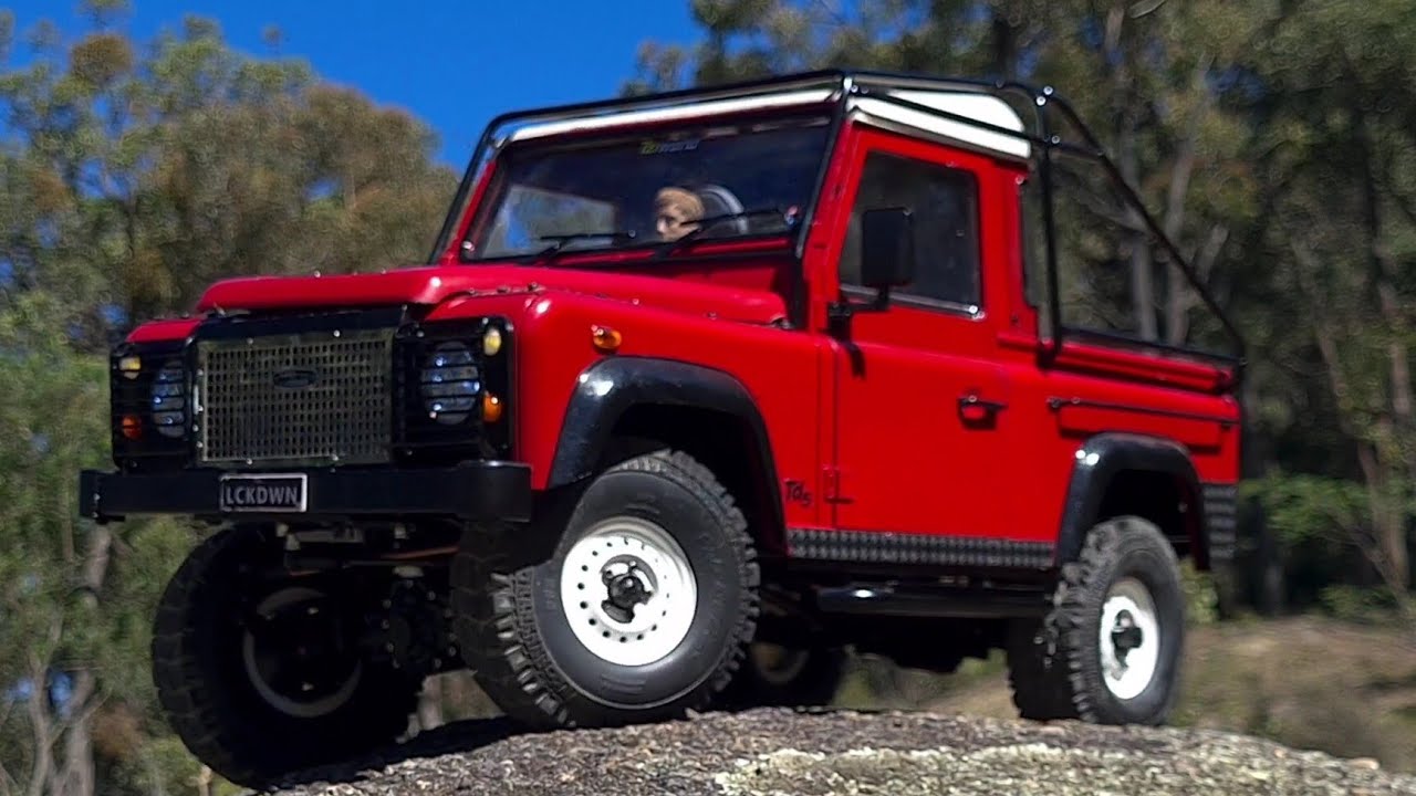 3racing exreal RC crawler Team Raffee Co D90 pick up