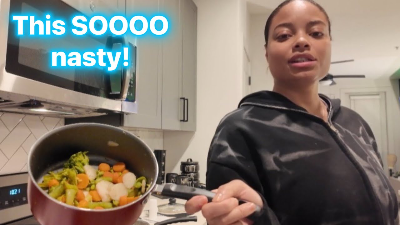 I cooked beef tips & mash potatoes ! 