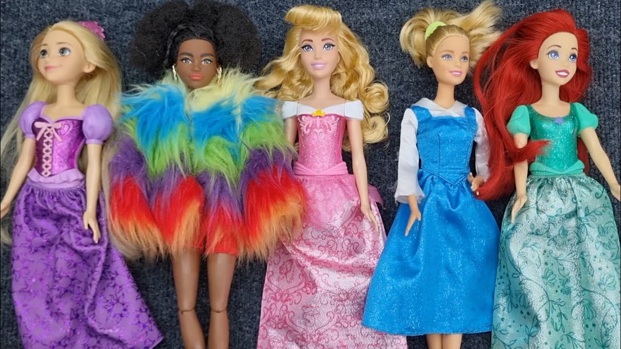 Cute Miniatures Disney Princess Frozen ELSA & Annall! elsa satisfying unboxing