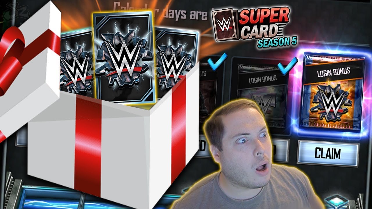 FREE SHATTERED CARD PACKS!! Cruel Login Bonus! 😭 | WWE SuperCard