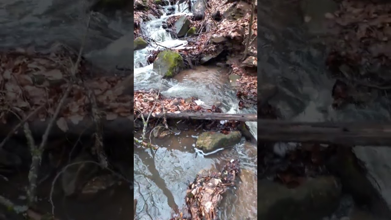 Heslacher Wasserfälle, Teil der Heidenklinge in Stuttgart