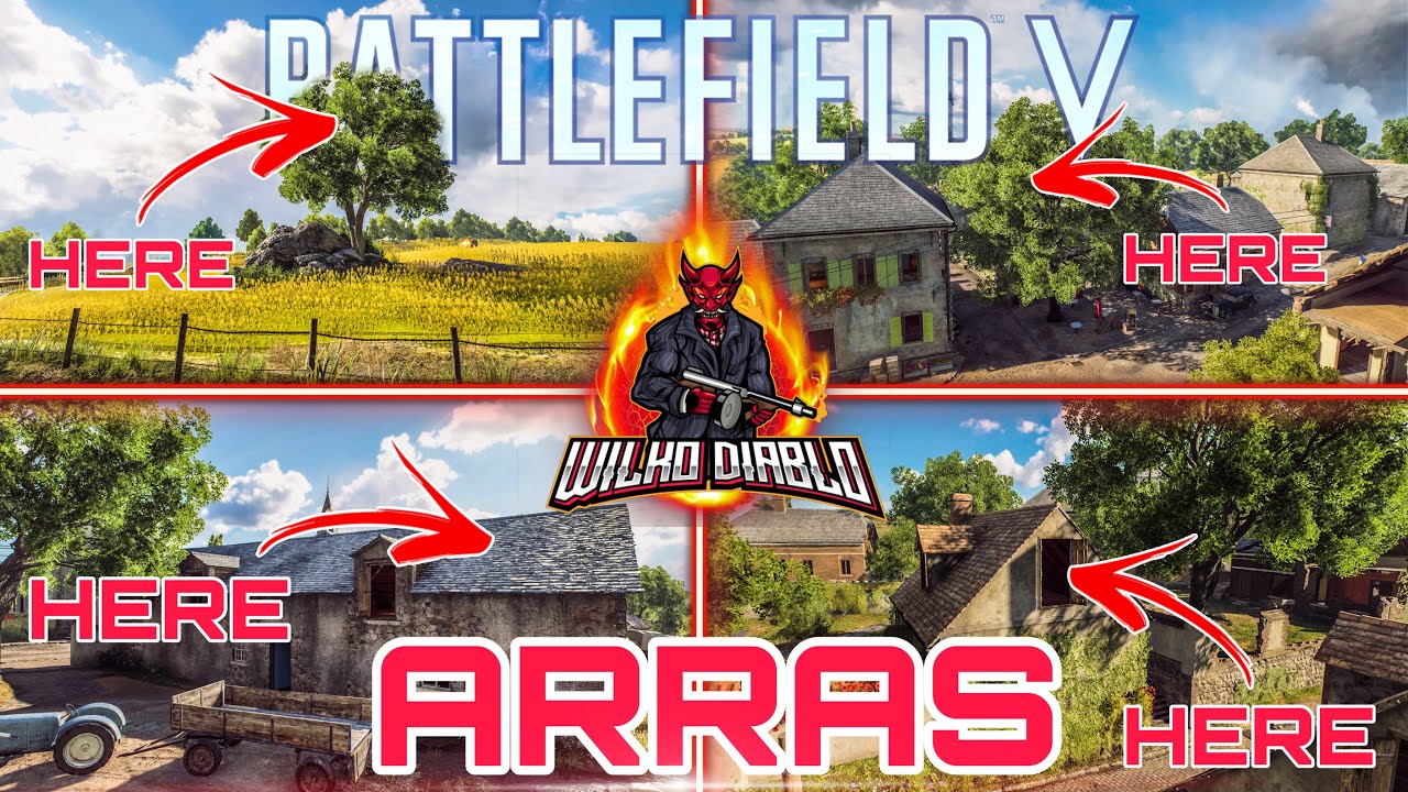 Battlefield V Ultimate Guide To All Map Spots & Positions On Arras