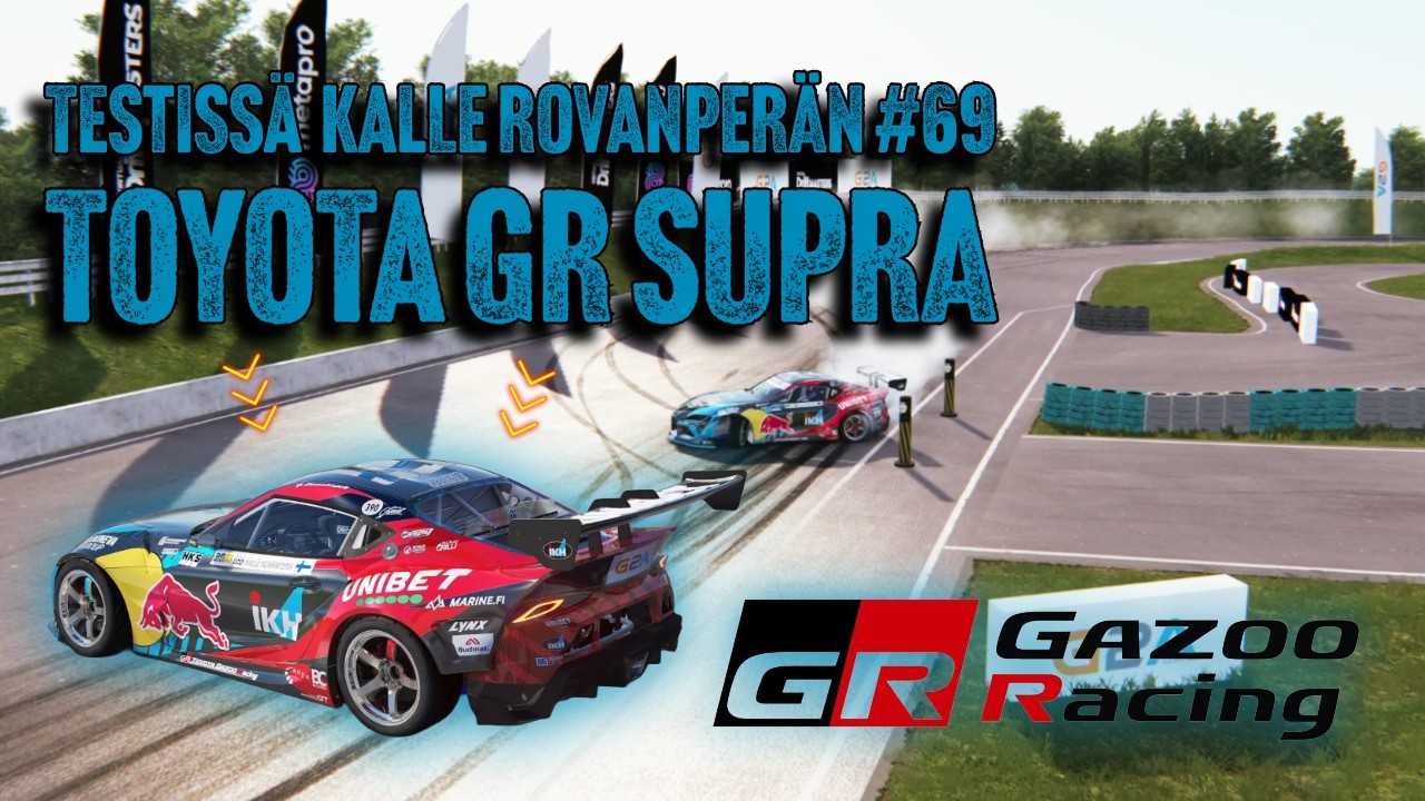 │Testataan Kalle Rovanperän Gr Supra Assetto Corsassa│