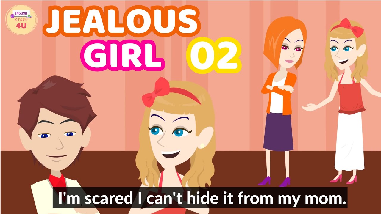 Jealous Girl Episode 2 | Rich Girl Story | English Story 4U | Animated English | Learn English