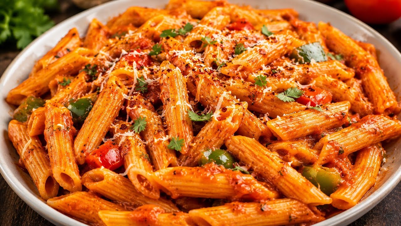 इतना टेस्टी रेड सॉस पास्ता की रोज बनाओगे | Restaurant Style Red Sauce Pasta at Home | Pasta Recipe