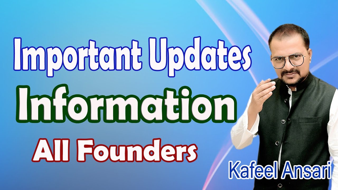 #onpassive Important Updates Information All Founders ll Bisma Production