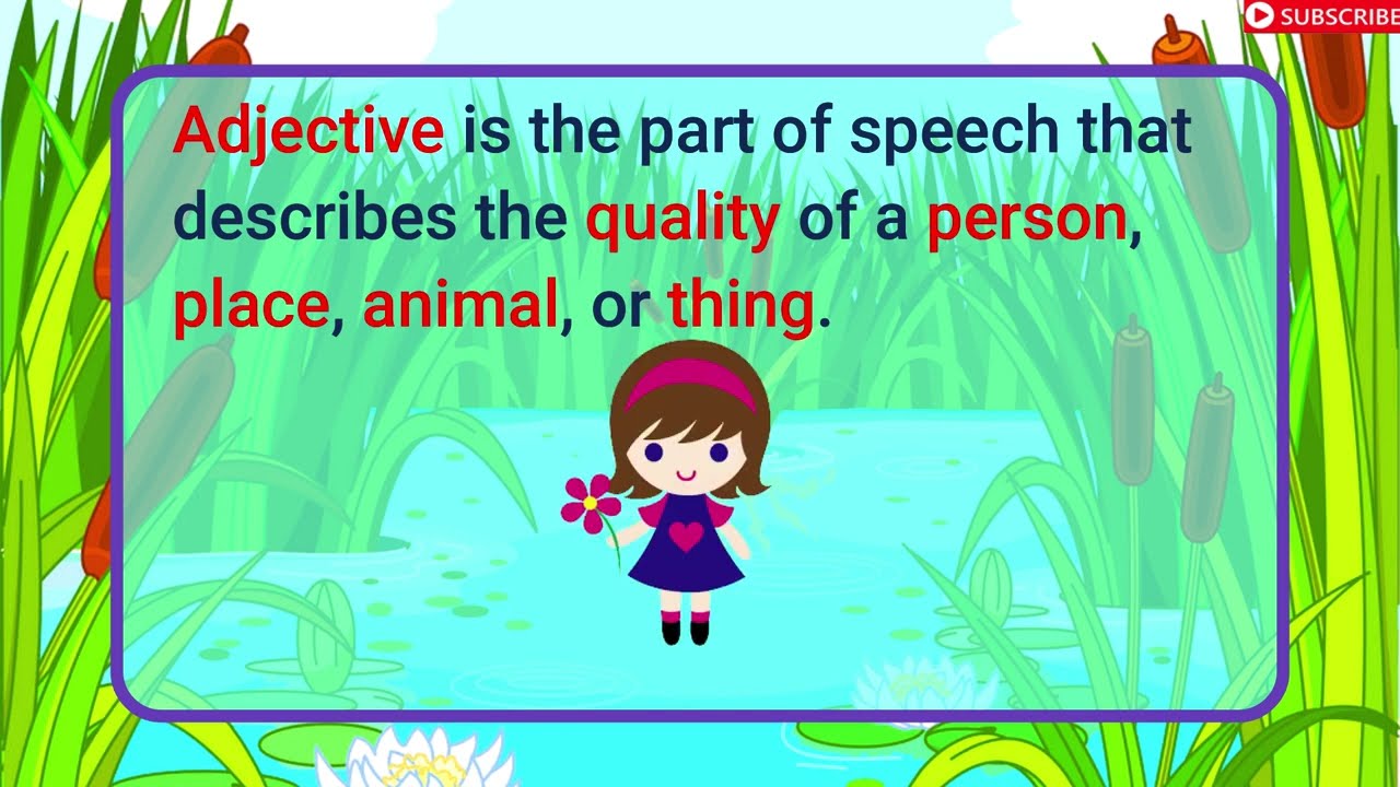 Parts of Speech | English Grammar & Composition | Learn with fun