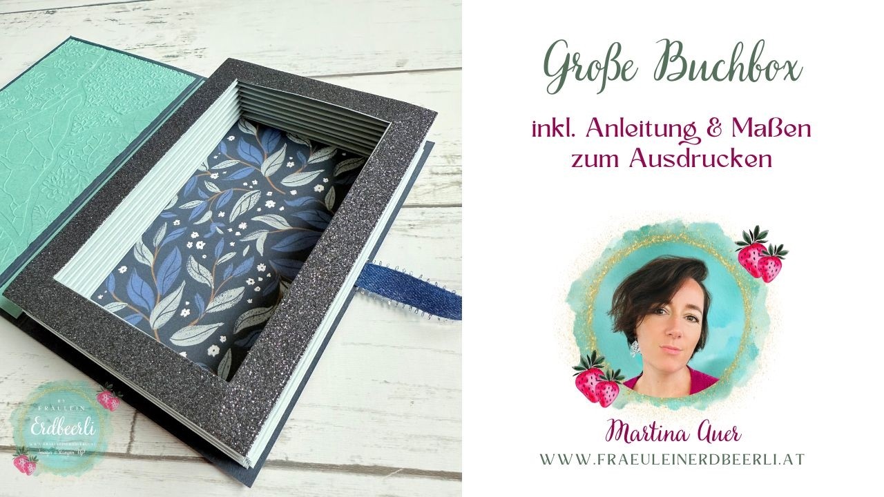 💙Секретная книжная шкатулка 📚с фройляйн Эрдбирли 🍓и продуктами от #StampinUp 🍓