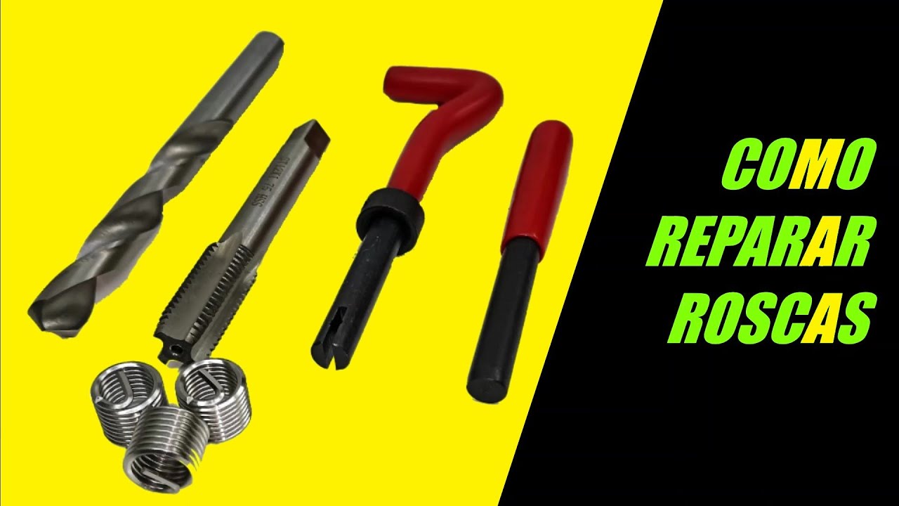 🔧 REPARAR ROSCAS FÁCIL con HELICOIL: Método PRO por 30€