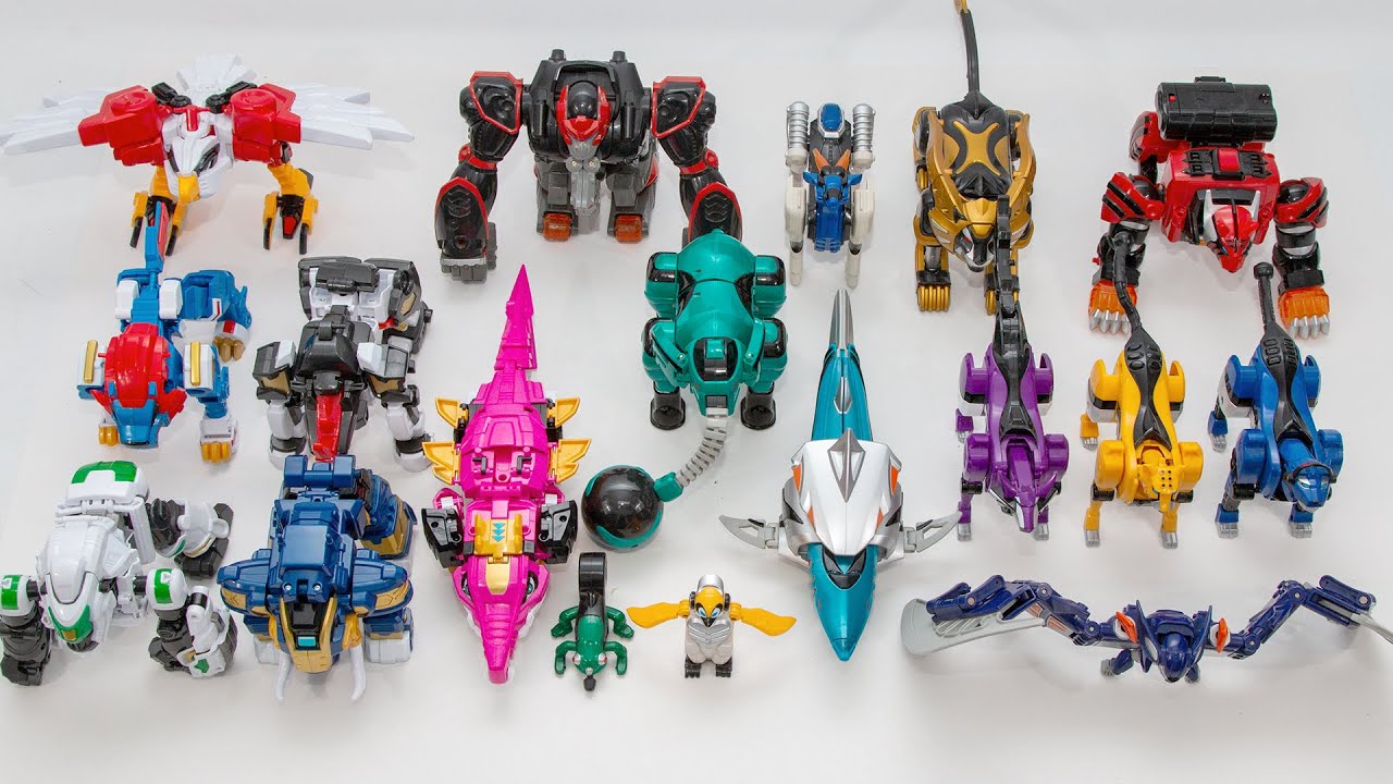 Animal Beast PowerRangers WildSpirit DX Juken Sentai Gekiranger AnimalTron TransFormation