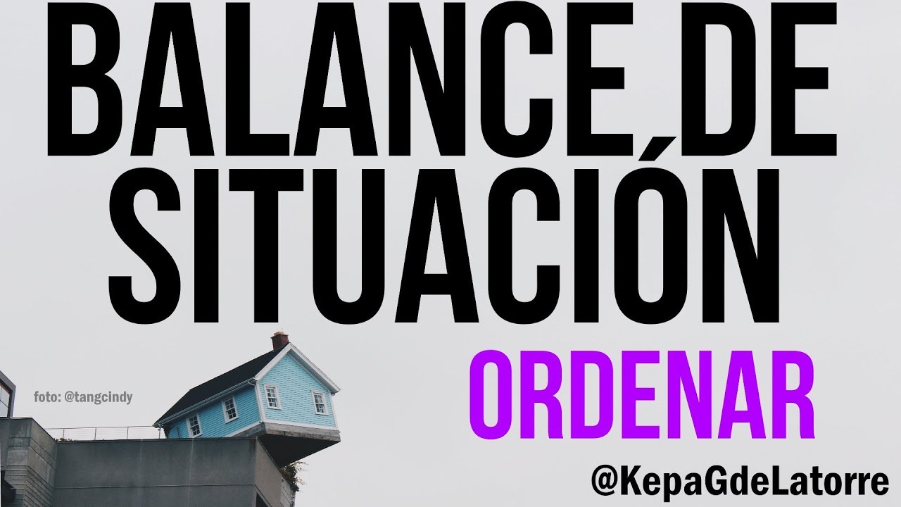 confeccion del balance de situación 2016