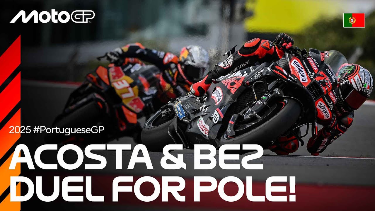 The super TIGHT last 5 minutes of MotoGP Q2 🔥 | 2025 Portuguese GP