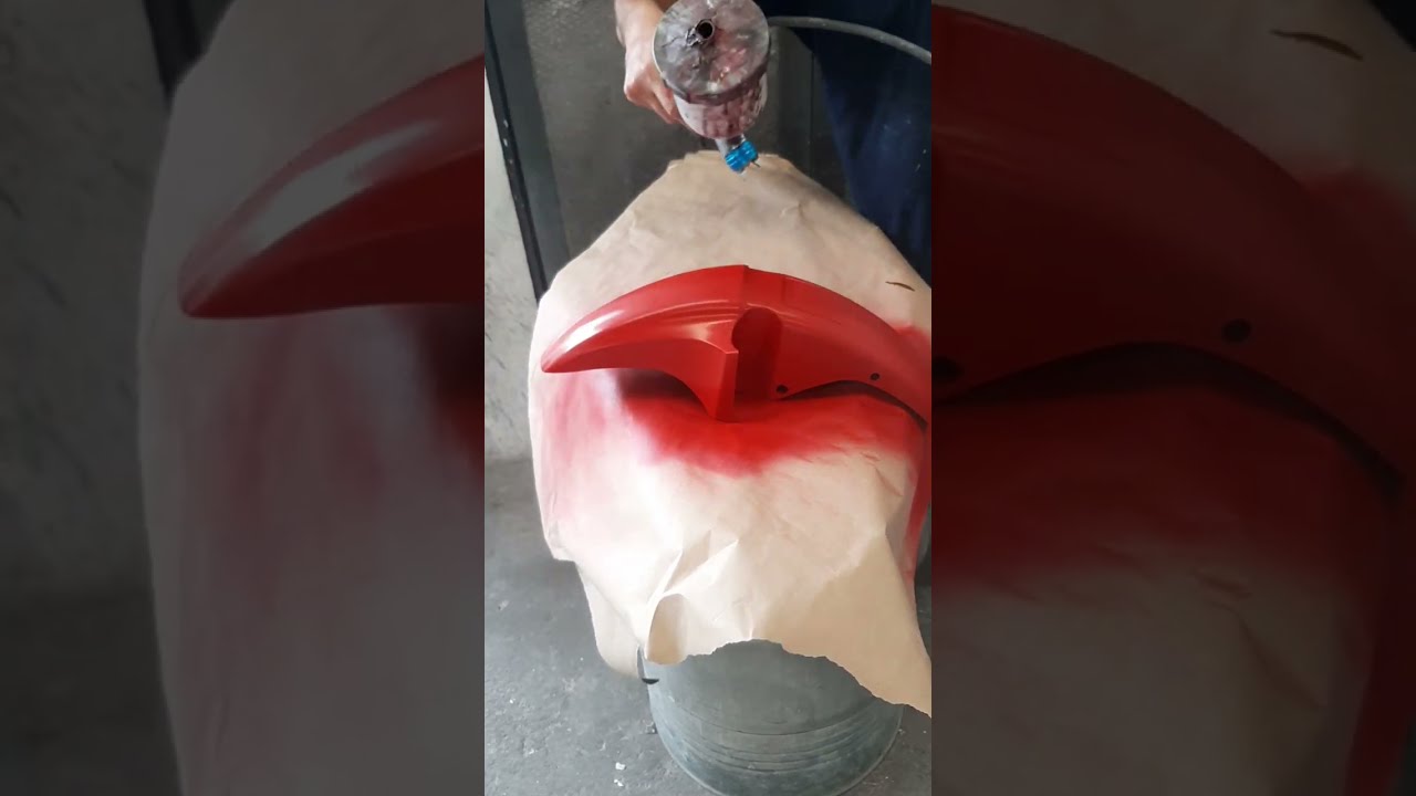 como pintar tinta automotiva flake