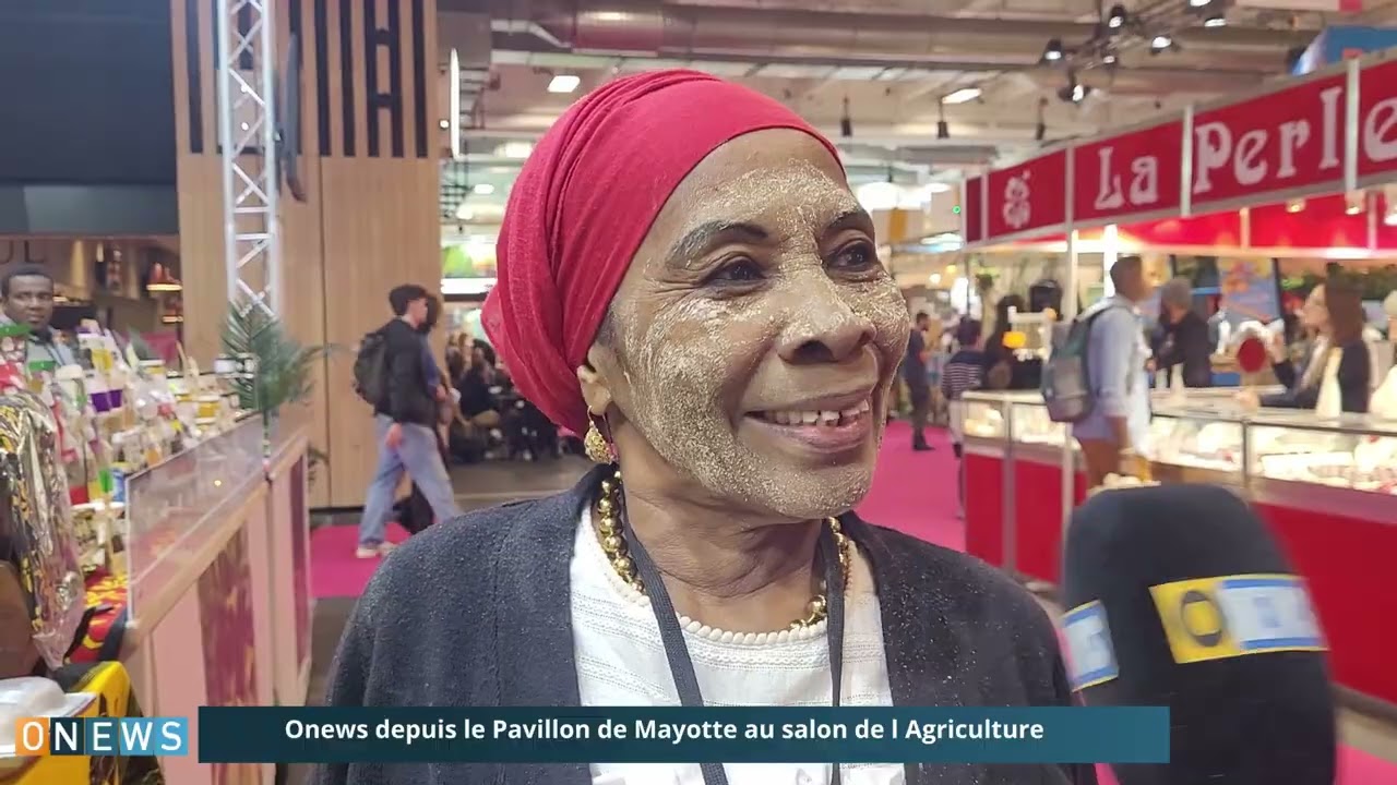 Onews depuis le Pavillon de Mayotte au Salon de l Agriculture