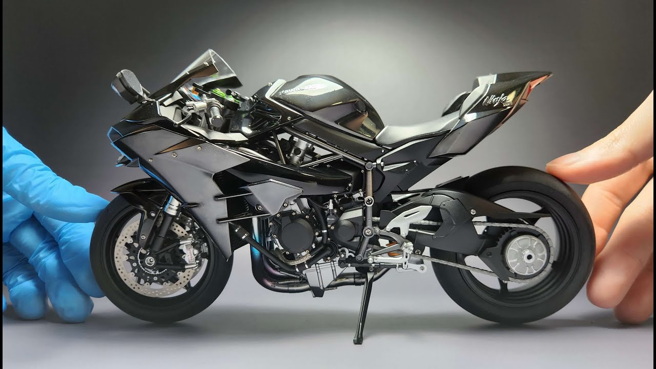 방구석 프라모델러가 탑건에 과몰입하면 생기는 일 (MENG 1/9 Kawasaki Ninja H2)