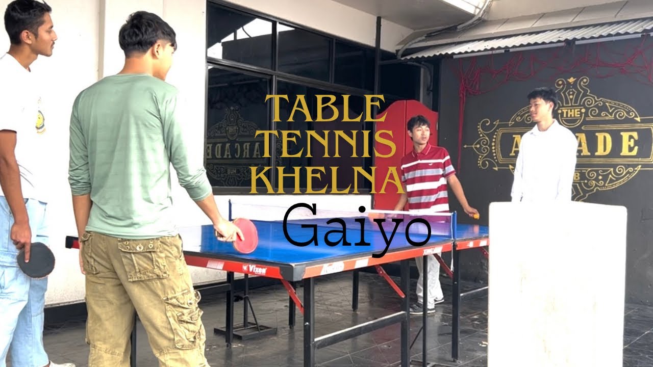 Ktaharu sanga TT Khelda kasle jityota ?| table tennis play