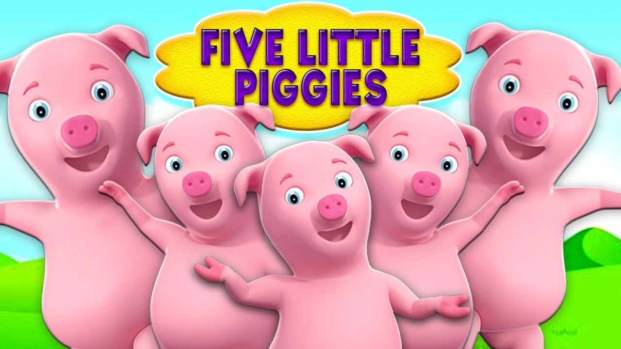 ห้าลูกหมูน้อย | เพลงสำหรับเด็ก | Five Little Piggies | Farmees Thailand | เพลง เด็ก อนุบาล