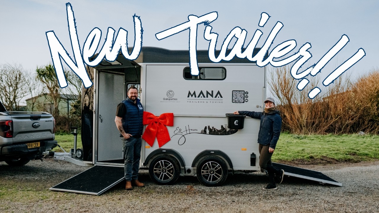 MY DREAM HORSE TRAILER IS HERE 🥹 | Cheval Liberté Touring XL Reveal