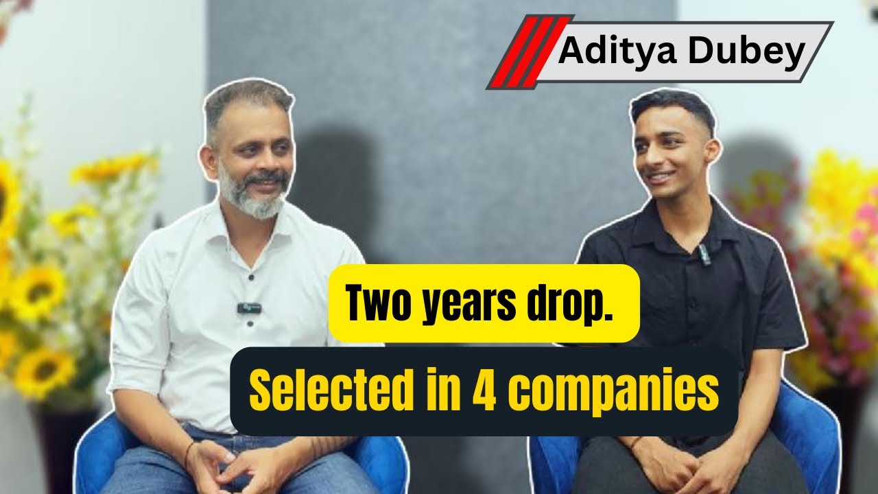 Experience Video #4 ||Aditya Dubey, 2 years dropper but selected in 4 companies|| #imucet