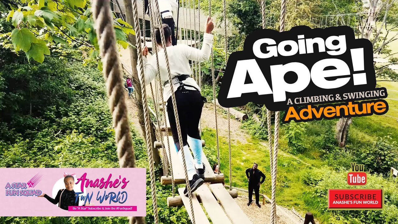 Go Ape! Out Door Fun.. Climbing and swinging Adventure