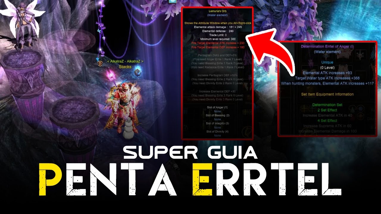🫣 Monte seu PENTAGRAMA gastando POUCO • Guia de PENTAGRAMA, ERRTEL e ELEMENTAL no Mu Online