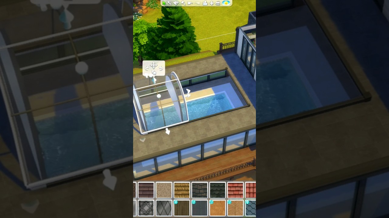 You can use these roof tips if you are confused in The sims 4 #sims4shorts #sims4tips #sims4roof