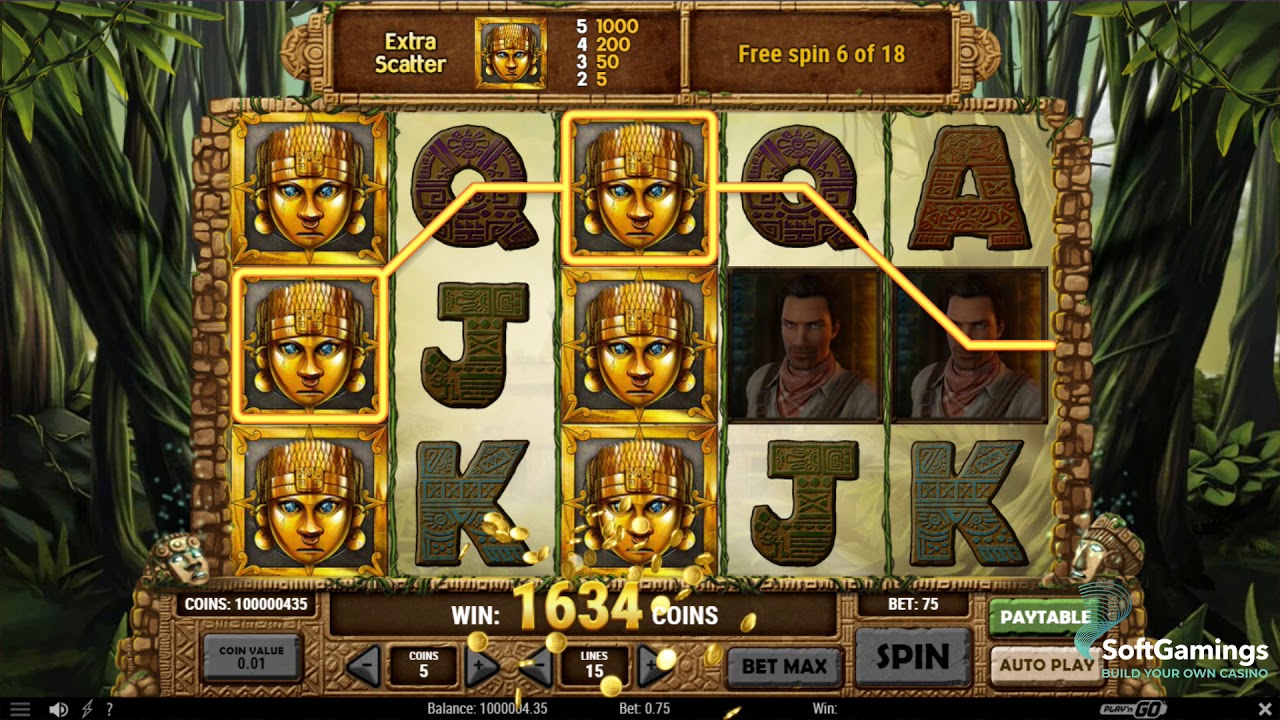 Play'n GO - Aztec Idols - Gameplay Demo