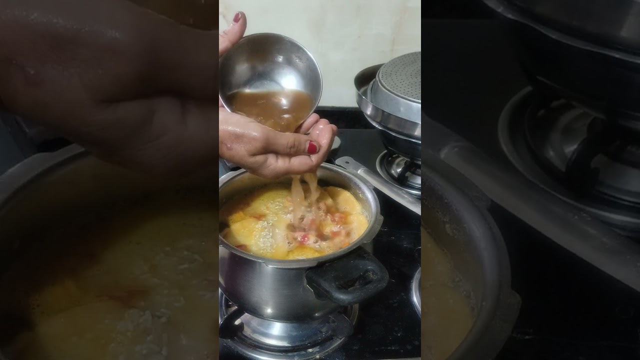 Desi comfort food 😍, dal khichdi with dal tikari ,gav ka asali swaad!