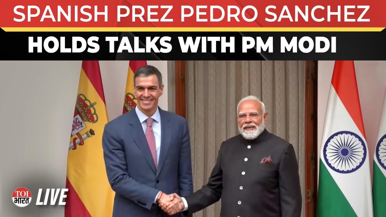 LIVE: PM Modi Meets Spain's President Pedro Sanchez In Delhi | India AI Impact Summit 2026