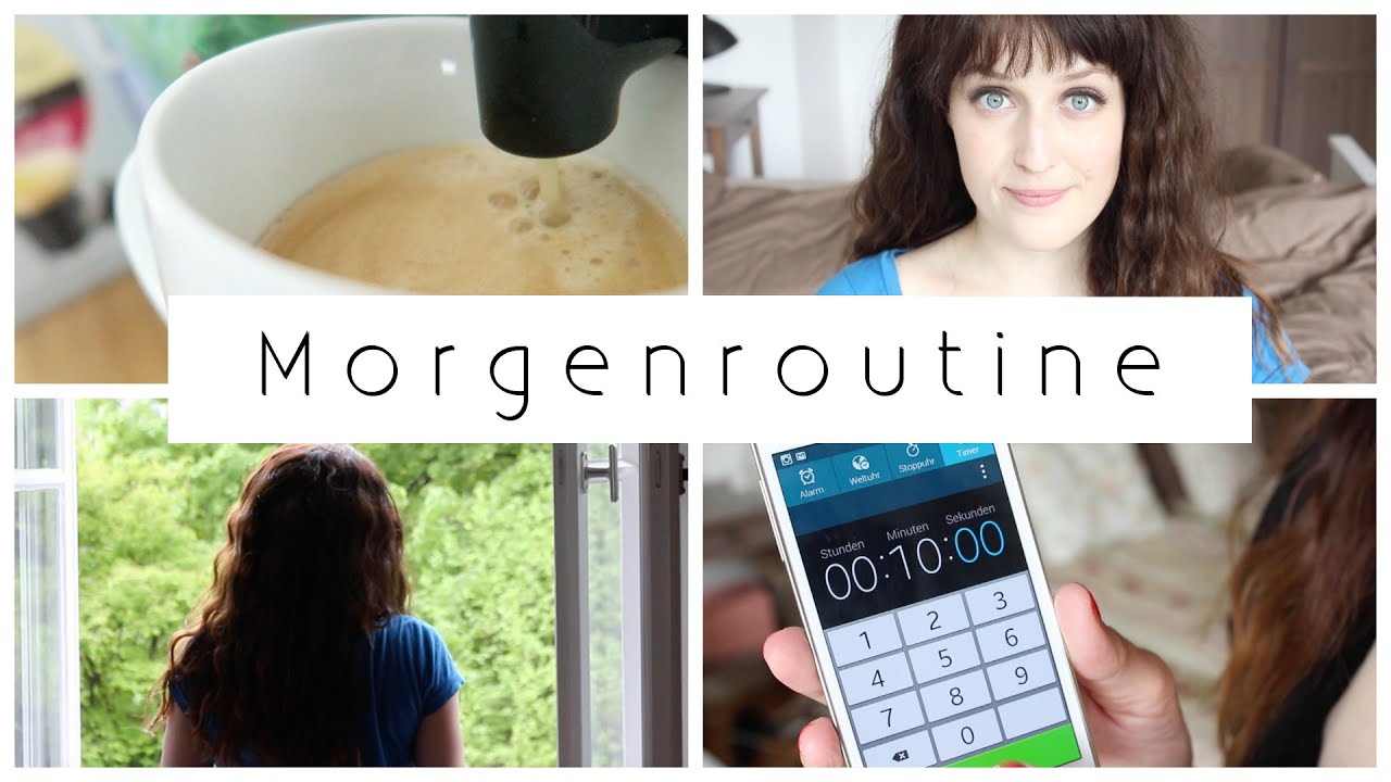 MORGENROUTINE I MAKE-UP, ORGANISATION, GENUSS I UdPP