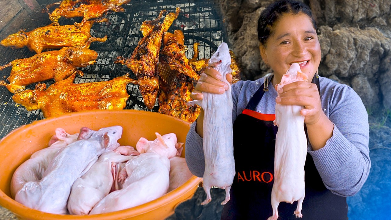 Probé este método para asar cuyes y quedó increíble