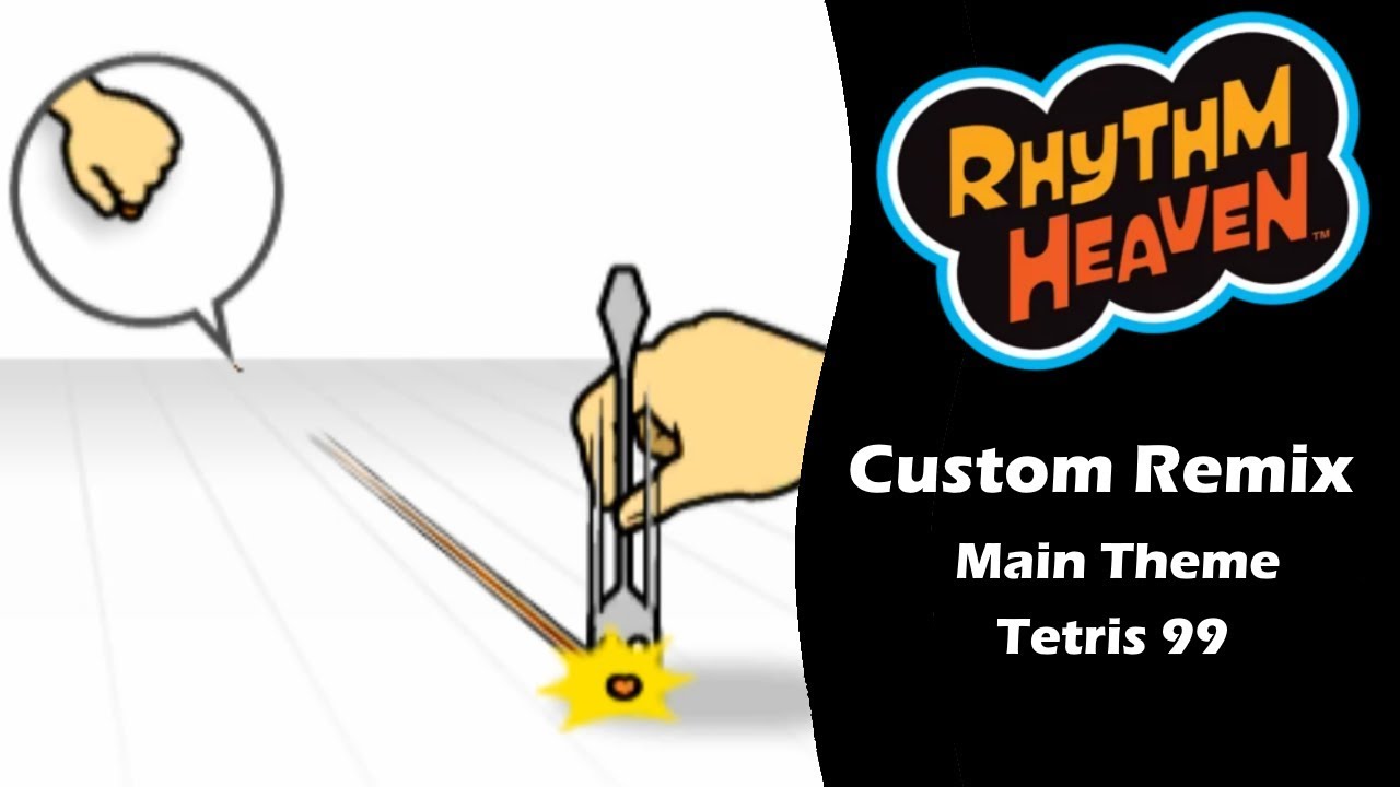 Rhythm Heaven Custom Remix - Tetris 99