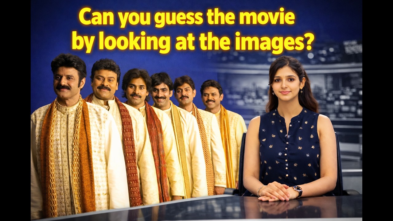 Back ground Images చూసి సినిమా పేరు చెప్పగలరా? Can you find the movie names with BG Images? AI