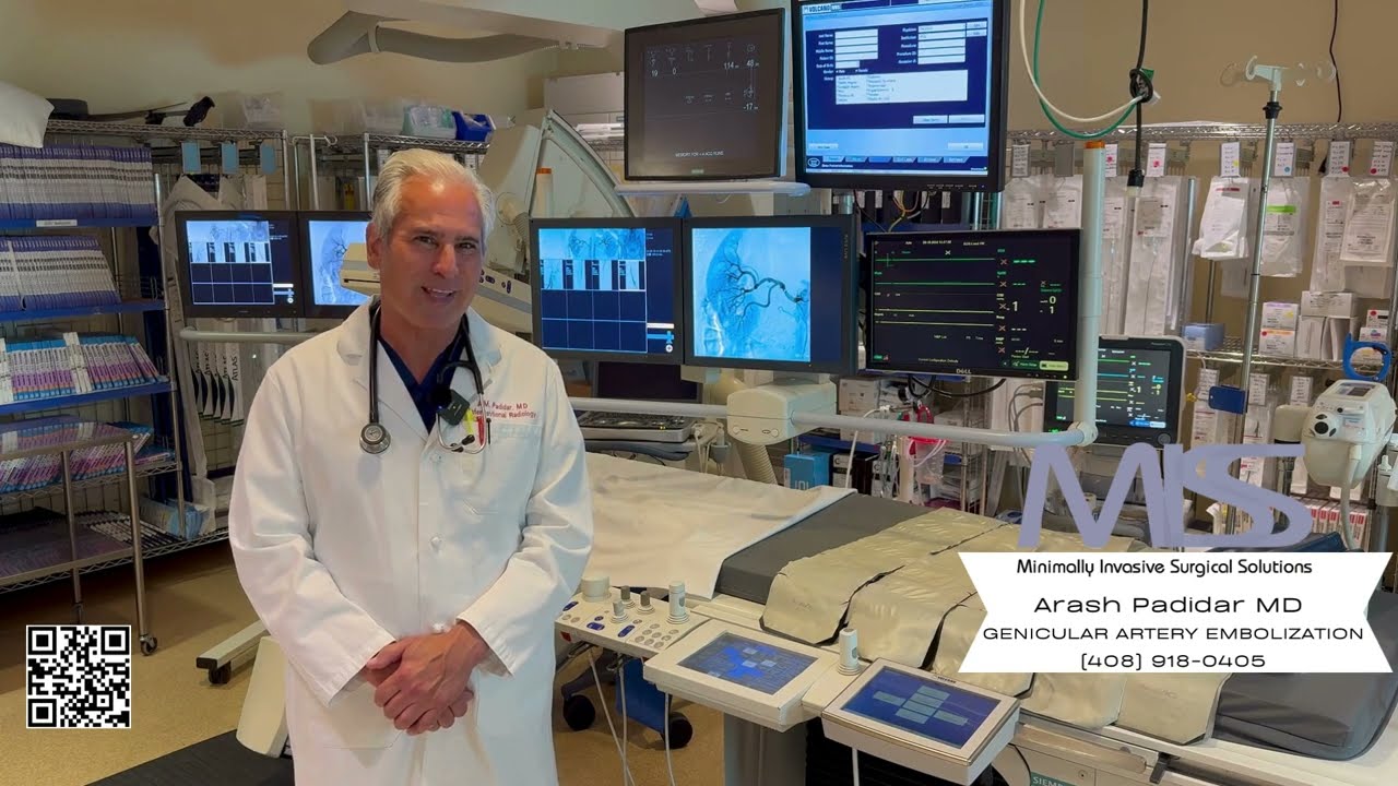 Knee Pain? | Genicular Artery Embolization | Arash Padidar MD (San Jose)