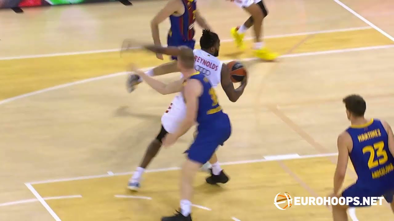FC Barcelona - FC Bayern Munich 72-82: Jalen Reynolds (26 points on 13/17 2PT)